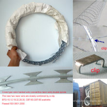 Low Price Ome Depot Hot Dipped Razor Barbed Wire